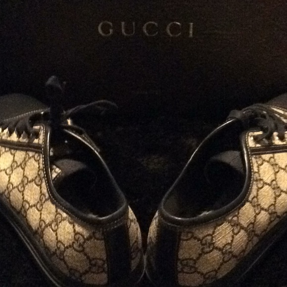 💯Authentic Gucci Converse Style Sneakers!! - Picture 7 of 11